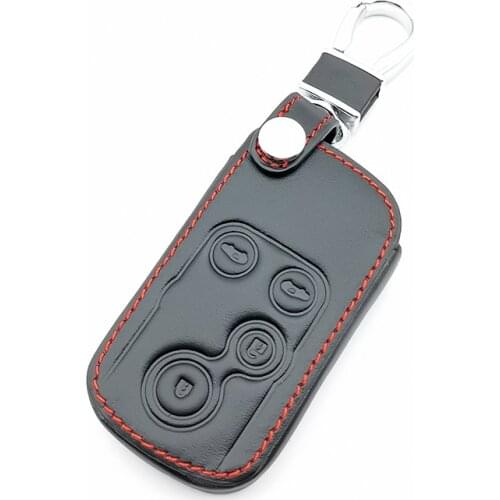 2019 Hot Sale Leather Car Key Cover Case Fit for Honda Odyssey Elysion 4 Button Jacket Remote Control Key Shell