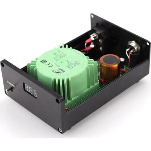 ZEROZONE HIFI 25W linear Power supply with display DC9V LPS Preamp/DAC PSU upgrades L4-2