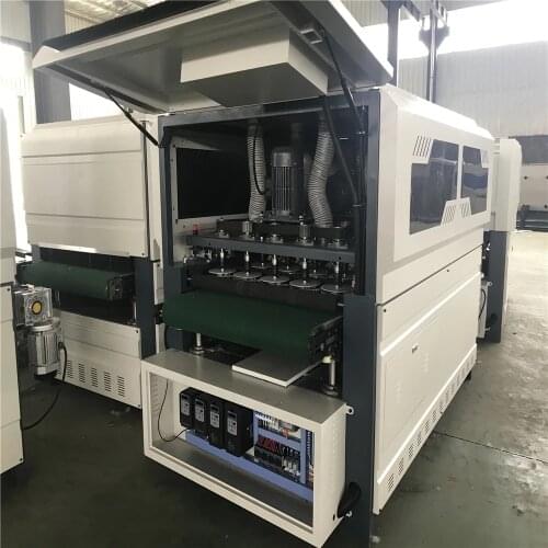 2021 New Machine For Small Business Wood MDF Surface Automatic Calibrating Sanding Grinding Polishing Machine for sale