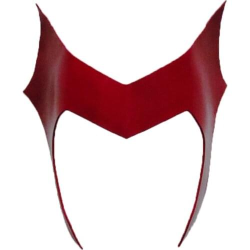 Witch Design Cosplay Mask Handmade Cowhide Genuine Leather Halloween Night Dance Ball Party Adult Masquerade Game Masks Prop