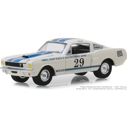 GreenLight 1:64 1965 Shelby GT350 EXCLUSIYE Alloy model car Metal toys for childen kids diecast gift