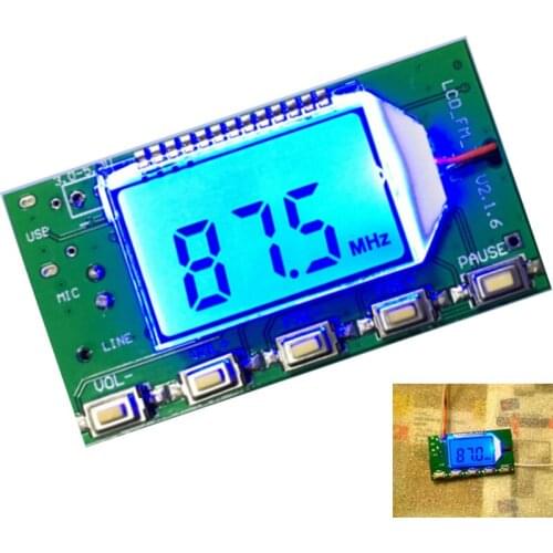 DSP PLL 87-108MHz Stereo FM Transmitter Module Digital Digit