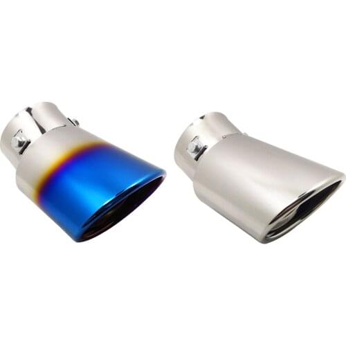 Auto Exhaust Muffler Tip Pipe 76mm Diameter Car Accessories For Honda CRV Accord Toyota Highlander Corolla Mitsubishi Renault