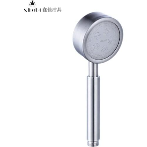 304 Stainless Steel Shower Nozzle Bathroom Pressurized Shower Set Toilet Multi-Function Shower Negative Ion Bathtub Shower Head
