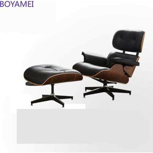 Single person sofa Chair Yi Musi Lounge Chair Simple Lazy Leather Living Room Leisure Luxury Designer