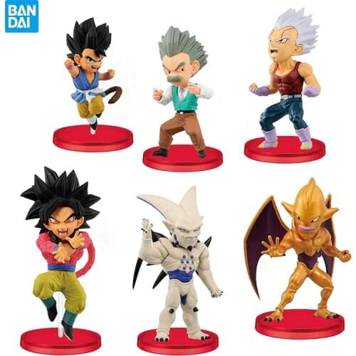 5Cm In Stock Original Banpresto Wcf Dragon Ball Gt4 Goku Kuririn Action Figure Pvc Model Collectible Toys Doll Brinquedos