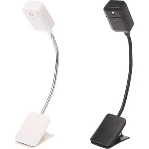 For Kindle & Notebook Reading Light LED Book Light Table Lamp Mini Flexible Clip