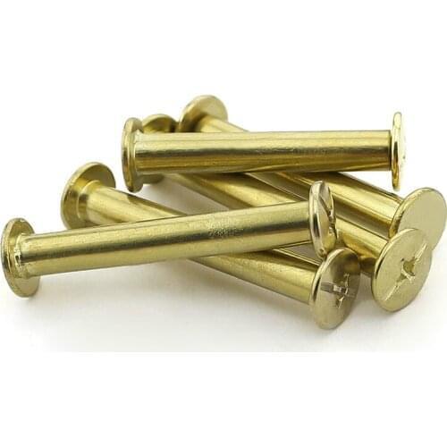 Plating Mother Rivet Screw Books Butt Coppers M5*80