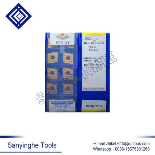 Free shipping high quality 10pcs/lots YBC351 CNMM160612-HDR cnc carbide turning inserts