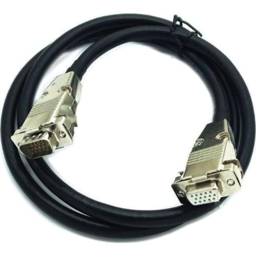 15 Pin VGA15 DB15 Male to Female Serial Port Extend DATA Cable 1.5m 3m 5m Connector