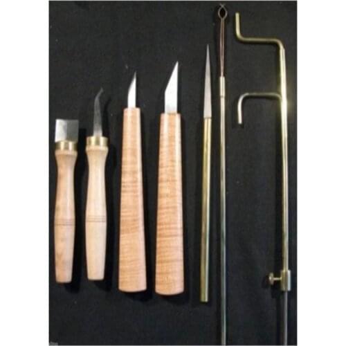 7pcs Best various cello making tools,soundpost tools,cutter