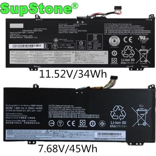 SupStone Genuine New L17C4PB0 L17M4PB2 L17C4PB2 L17M4PB0 Laptop Battery For Lenovo IdeaPad 530S-14IKB 15IKB FLEX 6-14ARR 6-14IKB