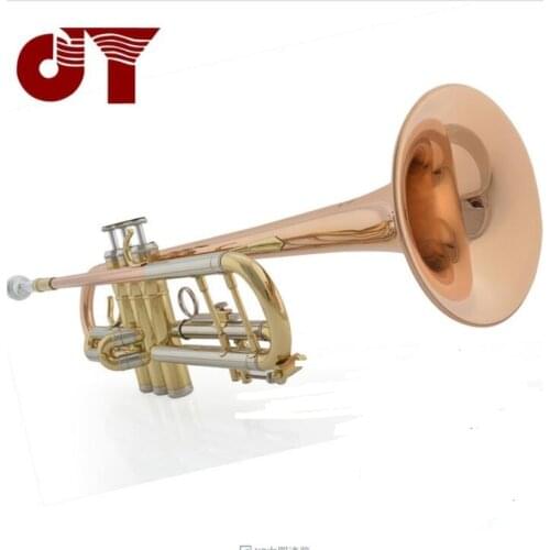 Free shipping JINYIN Bb Flat trumpet Professional trompete mouthpiece+padded case Brass wind instruments trumpeter JYTR-EM300