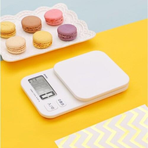 Large screen and big keys Household high-precision baking scales Frosted surface weighing electronic gram weighing scale