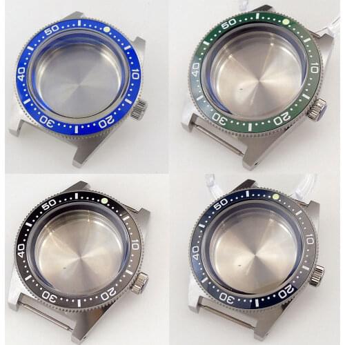 300M Diver 41mm Stainless Steel Watch Case 62MAS fit NH35A NH36A Domed Sapphire Glass Screwdown Crown