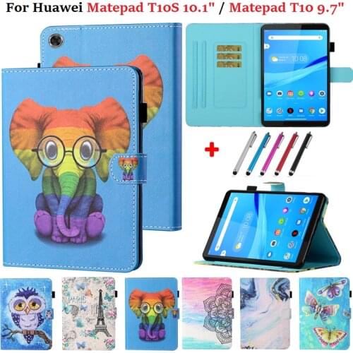 Case for Huawei MatePad T10s T10 AGS3-L09 AGS3-W09 Cover for Huawei MatePad T10s Case Tablet 10.1 9.7 inch Kids Girls T10 S Caqa