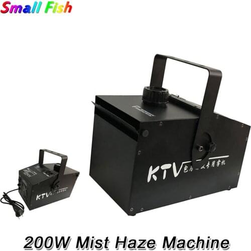 200W Fog Machine DMX Smoke Machine Professional 200W Mist Hazer For Wedding Home Party Stage Dj Lighting Shows Equipments