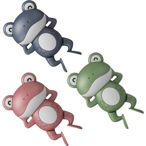 Colorful Frog Toy Beach Interactive Water Toys for Baby Swimming Frog Model Mini Swimming Frog Kit Paddling Pool Toys