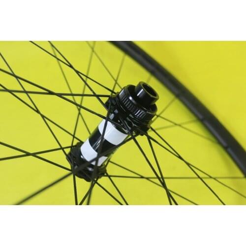 SPEEDSAFE 640g LIGHT WEIGHT 29er MTB XC 34mm outer width tubeless carbon front wheel 28mm inner center lock boost hub 110*15mm