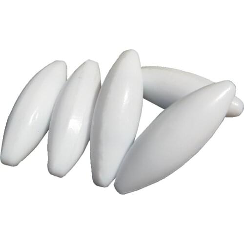 A25x70mm Big Size Egg Shape Magnetic Stir Bar, PTFE Cover Stirring Rod,2 piece