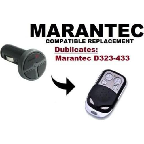 NEW Marantec Command 131 Garage Door/Gate Remote compatible Duplicator Remote duplicator 433.92mhz fixed code beautiful