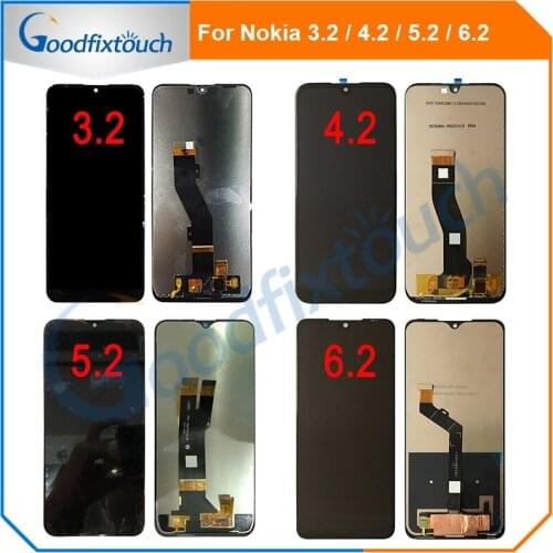 Original LCD Screen For Nokia 3.2 / 4.2 / 5.2 / 6.2 LCD Display Touch Screen Glass Panel Digitizer Assembly Replacement Parts