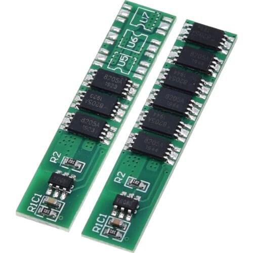 1S 15A 3.7V Li-ion 6MOS BMS PCM Battery Protection Board PCM for 18650 Lithium Lion Battery