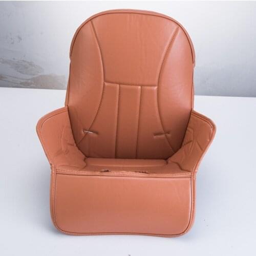 Child dining chair cushion baby dining chair leather cushion PU foam cushion dining chair accessories universal wheels