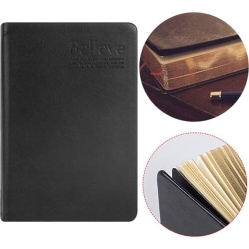 Vintage Thick Paper Notebook Notepad Leather Bible Diary Book Zakka Journals Agenda Planner School Office Stationery Supplies