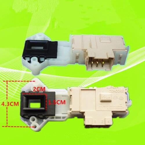 1pc Plug Door Lock For LG washing machine electronic door lock delay switch WD-N80090U T80105 N10300D washing machine parts