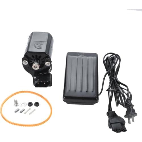 180W 0.9A Old Style Electric Sewing Machine Motor 220V Universal Home Sewing Machine Motor Foot Pedal with Controller Kit