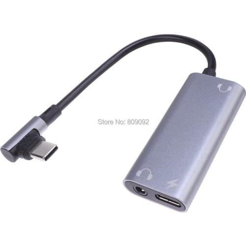 3.5mm AUX Audio Cable 3 in 1 Type C to 3.5mm Earphone with PD 3.0 Charging Adapter Jack Audio Headphone USB-C Charger Cable