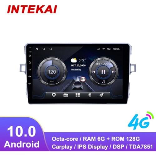 9" Android 10.0 Car Radio GPS Navigation autoradio multimedia player for Toyota Verso 2011-2016 head unit stereo