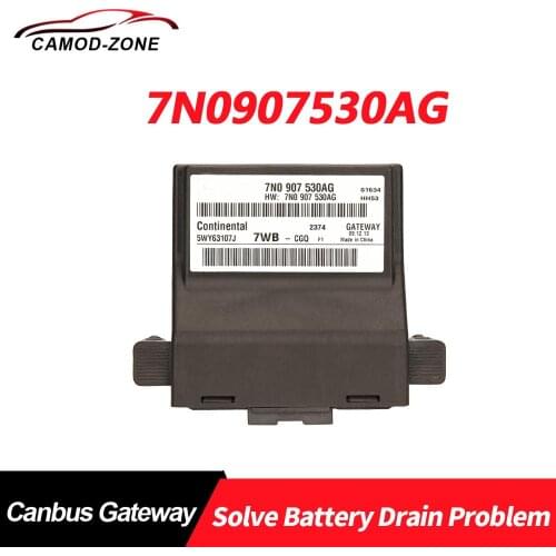 Camod-zone Canbus Gateway 7N0907530AG For VW Jetta 5 MK5 Golf 5 6 MK6 Touran Octavia 7N0 907 530 AG