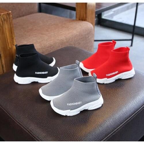 Children Casual Shoes Baby Boys Girls Martin Boots Kids Running Shoes Kids Brand Sport White Shoes Child Breathable Sneakers