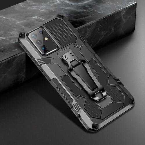 Metal Back Clip Fundas Cover for Samsung Galaxy S20 Ultra Note 20 10 Plus A71 A51 A50 A30 A20 A70 A10 M31 S M51 Case Stand Coque
