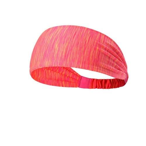 4 Color New Women/Men Elastic Yoga Headband Sport Sweatband Running Sport Hair Band Turban Outdoor Gym Sweatband Sport Bandage