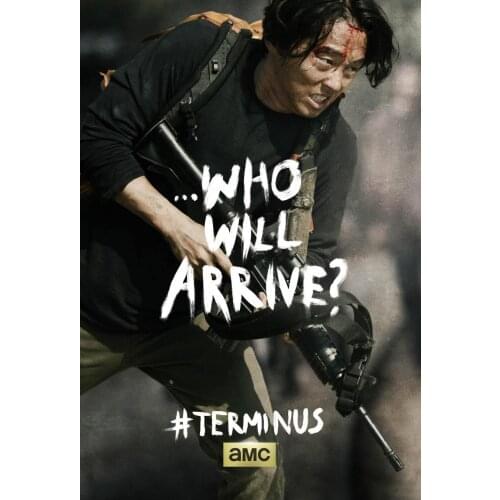 P0429 the walking dead Glenn Steven Yeun hot sale Canvas poster 40x60cm