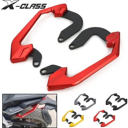 Motorcycle Rear Seat Grab Brackets Passenger Handle Holder CNC Aluminum Accessories for HONDA CBR650R CB650R 2019 2020 2021