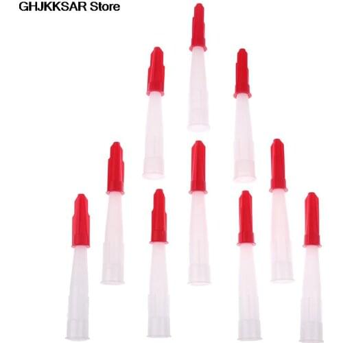 NEW 12Set Durable Caulking Nozzle Glass Glue Tip Mouth Improvement Construction Tool