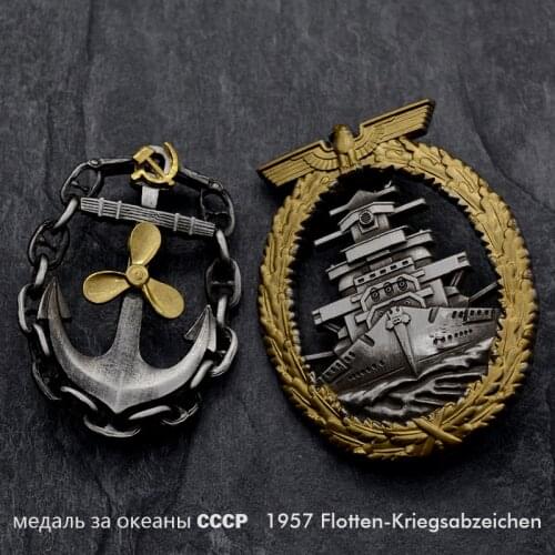Top quality Soviet Ocean Mechanics Badge CCCP USSR Medal for collection gifts