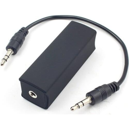 Speaker Line 3.5mm Aux Audio Noise Filter Ground Loop Noise Isolator Eliminate for Car Stereo Audio System Home Stereo