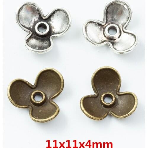 140 pieces of retro metal zinc alloy Bead cap pendant for DIY handmade jewelry necklace making 6840