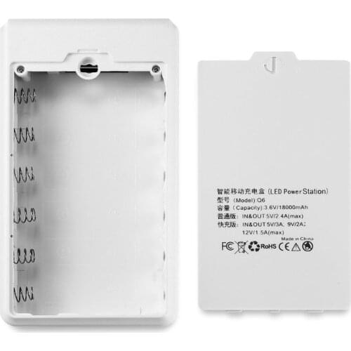 5V DIY 6x 18650 Case Power Bank Shell Battery Charge Storage Box Without Battery