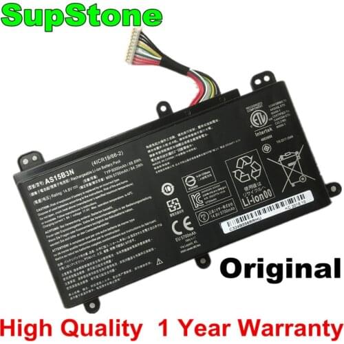 SupStone Genuine AS15B3N laptop battery for Acer Predator 17 15 G9-591-713C 17 G9-792-72S6 Predator 21X GX21-71 17X GX-79 G5-793