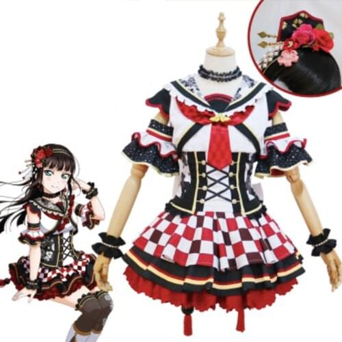 Anime Love Live! Sunshine!! Cosplay Costumes Kurosawa Dia Cosplay Costume Halloween Carnival Party Women Cosplay Costume