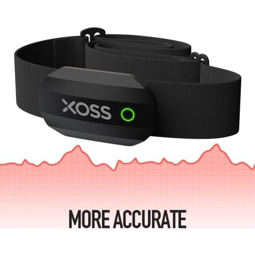 XOSS Heart Rate Sensor Monitor Chest Strap Bluetooth ANT+ Wireless Health Fitness Smart Bicycle Armband Hand Strap Sensor