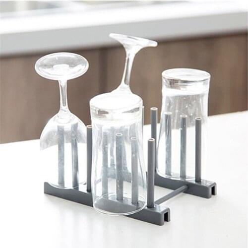 Dish Dry Rack Sink Holder Dish Plate Organizer Drainer Kitchen Storage Plastic Plate Cups Stand Display Holder Kitchen Bathroom