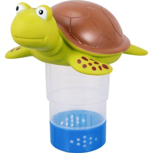 1pc Turtle Pool Chlorine Dispenser Floater Chlorine Tablets Holder Accessory
