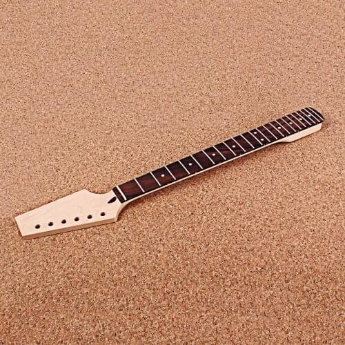 Electric Guitar Neck 22fret 25.5inch Rosewood Fretboard Guitar DIY Accessory DIY Project Parts